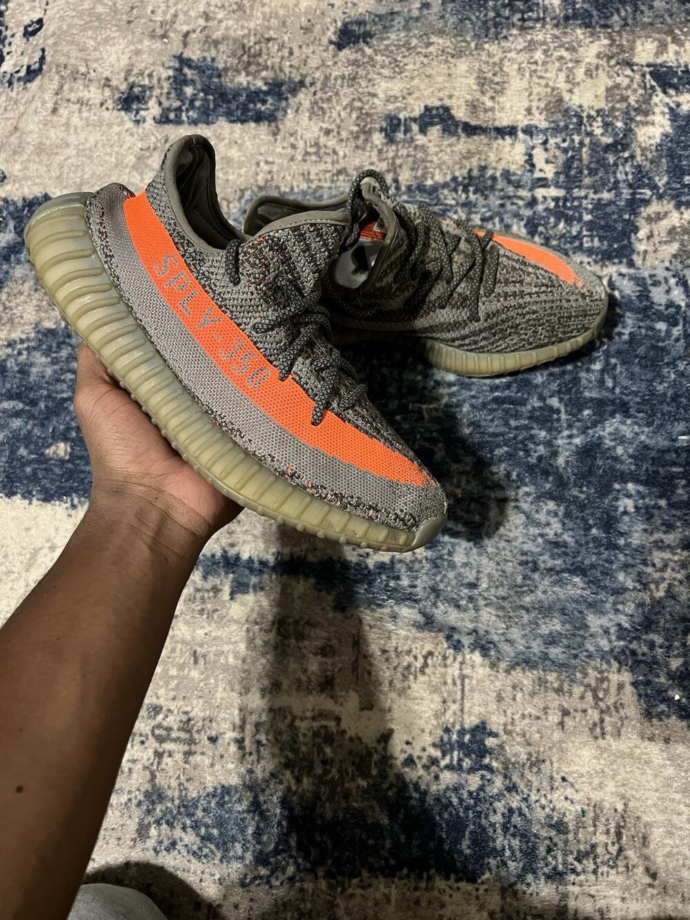 Size 9.5- Adidas Yeezy Boost 350 V2 Beluga Reflective GW1229